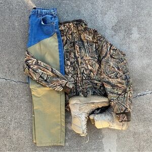 Red head bass pro brush field denim jeans men’s